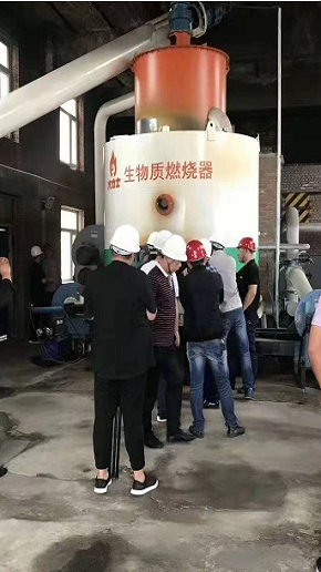 生物質(zhì)秸桿壓塊燃燒器對接糧食烘干機